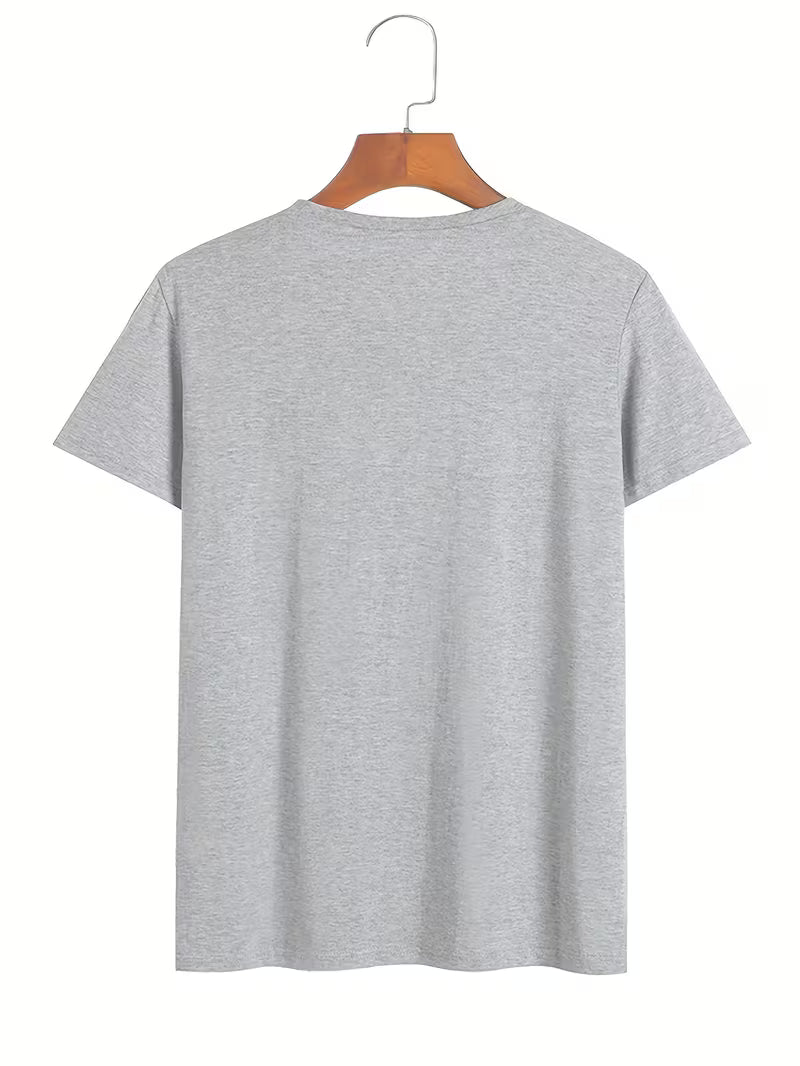 Men's Casual Crew Neck Summer T-Shirt