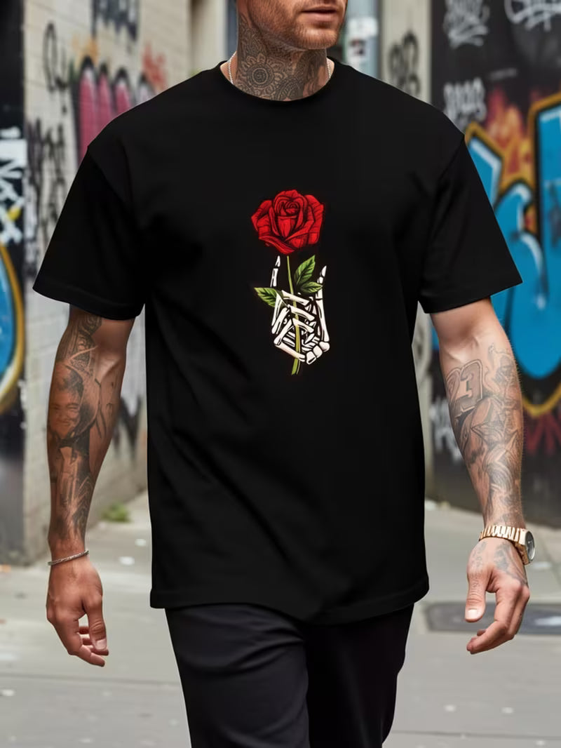 Men's Casual Crew Neck Summer T-Shirt