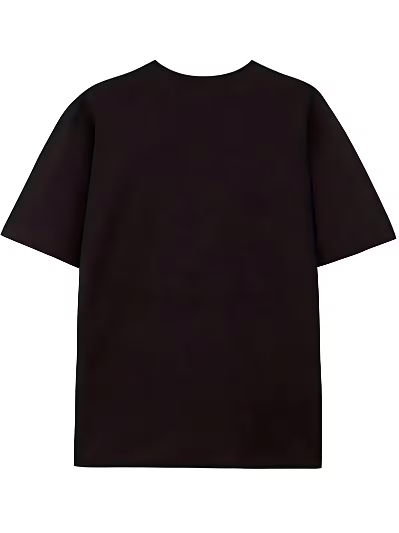 Praying Hands Graphic Crew Neck T-Shirt