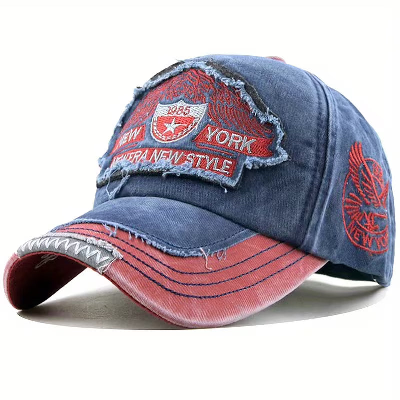 Unisex New York Embroidered Baseball Cap